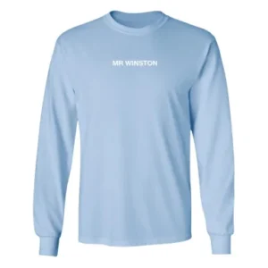 Mr Winston Merch Logo Sweatshirt – Sky