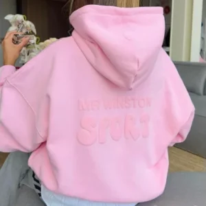 Mr Winston Puff Hoodie ‘Baby Pink’