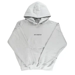 Mr Winston Soft Grey Puff Hoodie