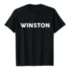 Mr Winston T Shirt – Black