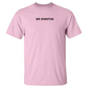 Mr Winston T Shirt – Pink