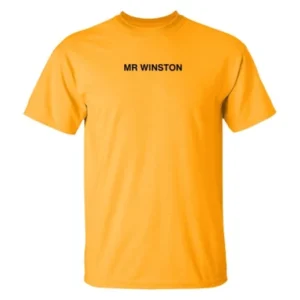 Mr Winston T Shirt – Yellow